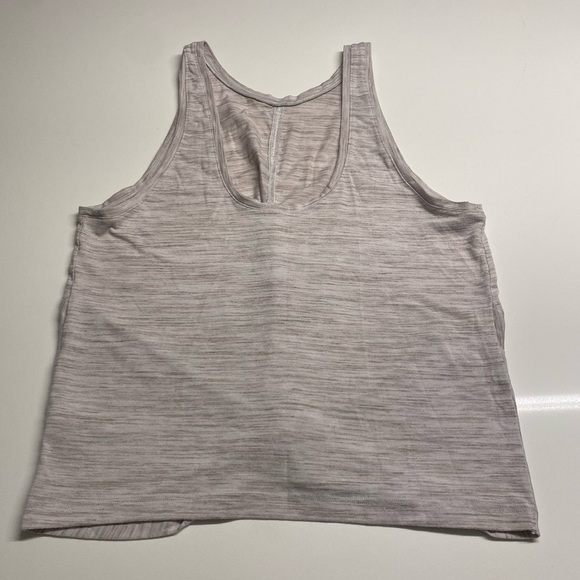 Athleta Twist Tank Top Sleeveless Gray Size Medium - Picture 4 of 8